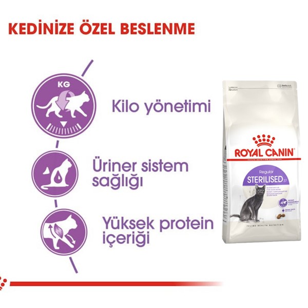 Royal Canin Sterilised 37 Yetişkin Kuru Kedi Maması 4kg
