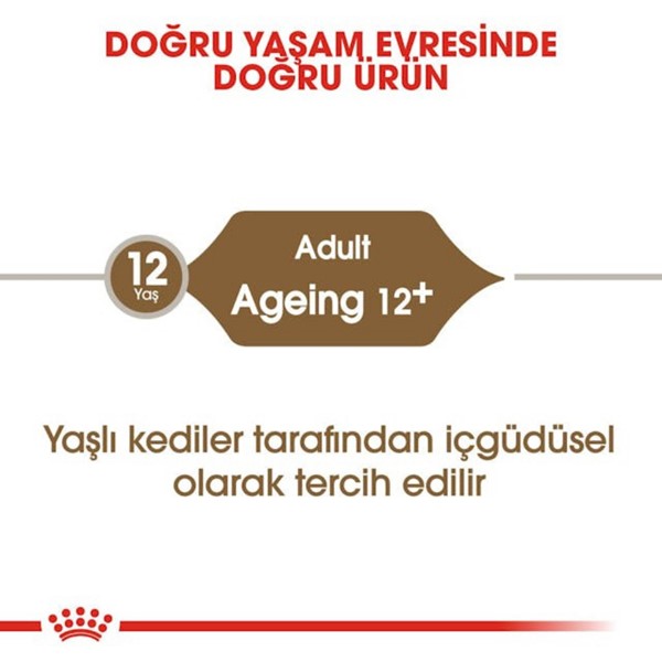 Royal Canin Ageing +12 Gravy Yaşlı Kediler İçin Yaş Mama 85g