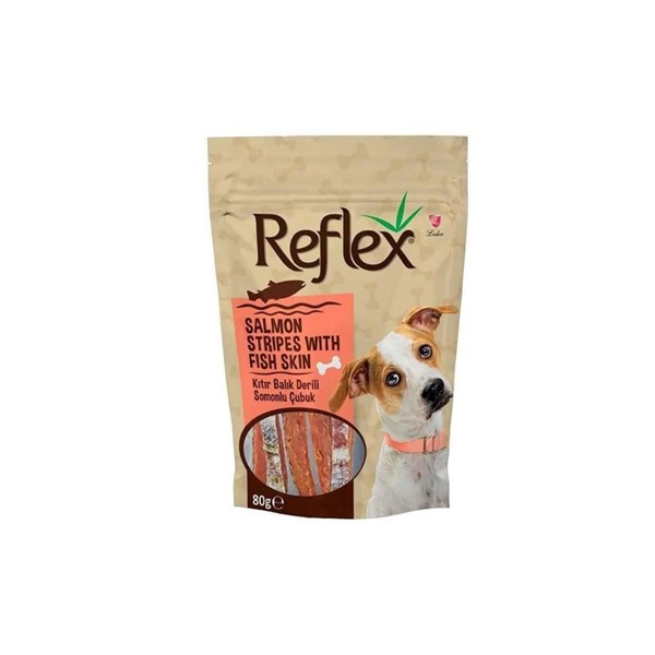 REFLEX BALIK DERİ SARGILI SOMON ETLİ ÇUBUK 80gr