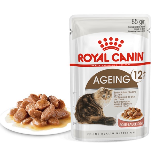 Royal Canin Ageing +12 Gravy Yaşlı Kediler İçin Yaş Mama 85g