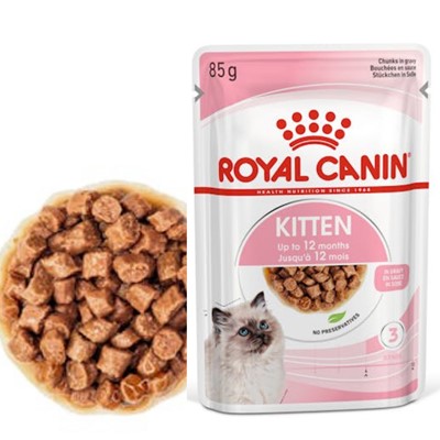 Royal Canin Kitten Yaş Kedi Maması, Yavru Kedi 85GR