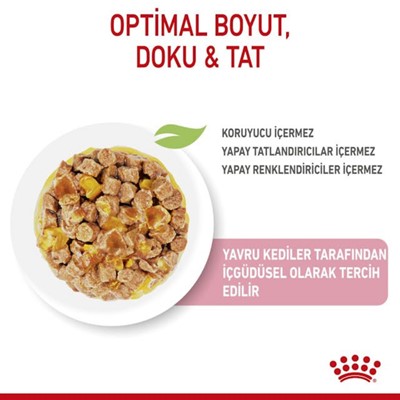 Royal Canin Kitten Jelly Pouch Yaş Mama, Yavru Kedi, 85 G