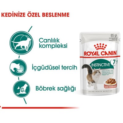 Royal Canin Gravy Instinctive +7 Yaşlı Kedi Maması 85gr
